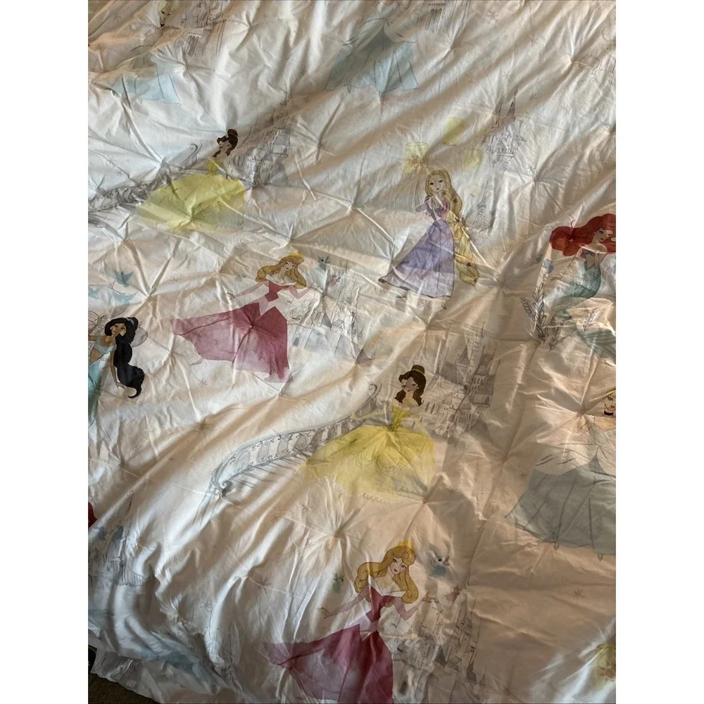 Pottery Barn Teen Girls Full / Queen DISNEY PRINCESS Comforter